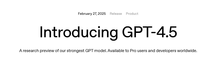 📚 GPT-4.5: La Nueva Frontera en Inteligencia Artificial de OpenAI